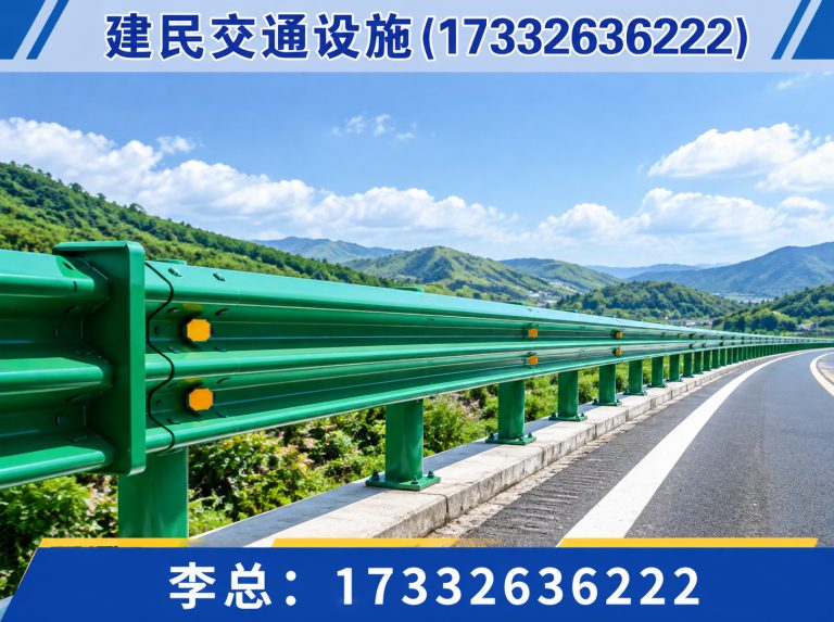 霸州市公路护栏展示图